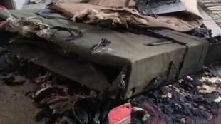 drone explosion| battery pack blast| drone