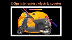 ESprinto Amery e-scooter launch: लॉन्च हुआ सिंगल चार्ज पर 140 km की रेंज वाला ई-स्प्रिंटो अमेरी इलेक्ट्रिक स्कूटर, कीमत के साथ जानें कंप्लीट डिटेल