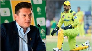 Graeme Smith and MS Dhoni