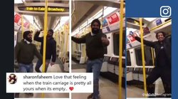 दिल्ली के बाद अब लंदन मेट्रो में डांस करते भारतीयों का वीडियो वायरल, यूं मजे ले रहे लोग