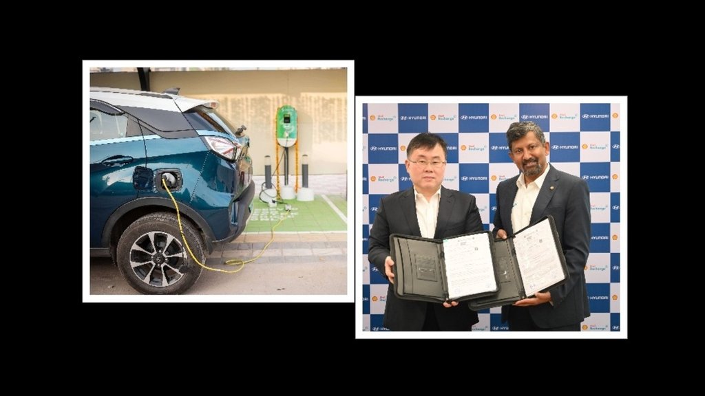 Hyundai Motor EV Charging Station । Hyundai Motor Shell India Partnership । Fast EV Charging Station