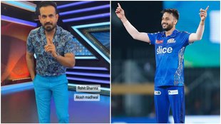 Irfan pathan and Akash Madhwal