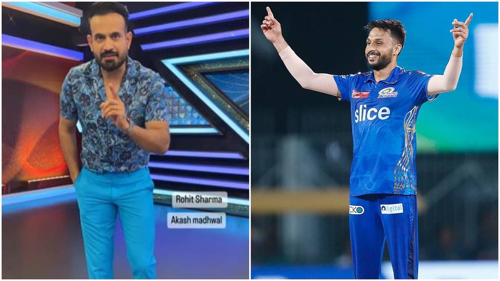 Irfan pathan and Akash Madhwal