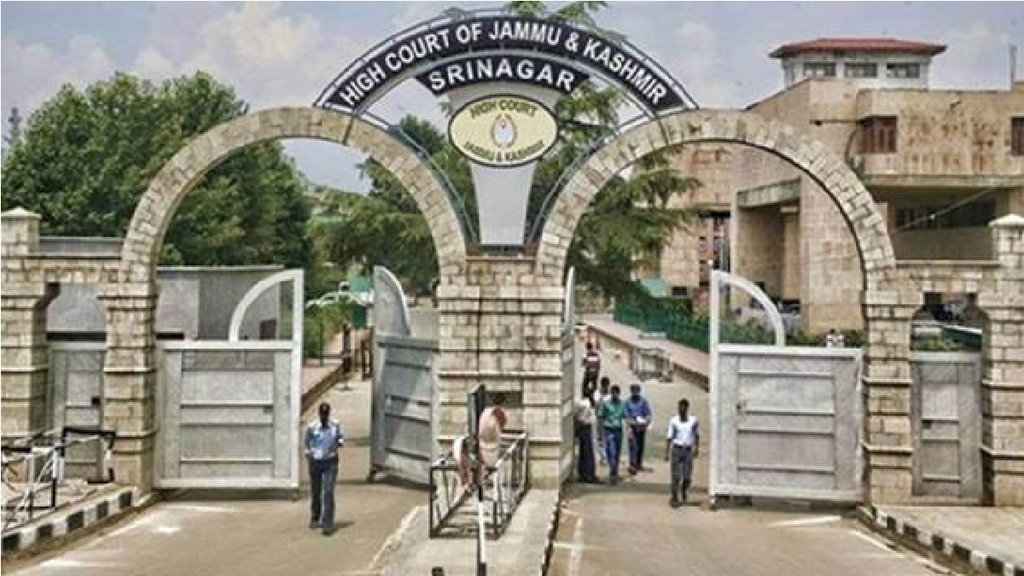 Jammu Kashmir High Court