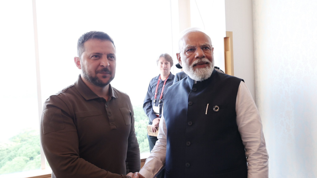 MODI ZELENSKY MEET