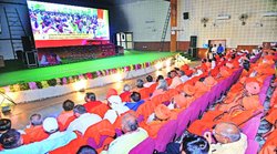 प्रधानमंत्री के मन की बात सुनी साधु-संतों ने