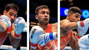 Mohammed Hussamuddin| Deepak Bhoria| Nishant Dev| IBA World Championships