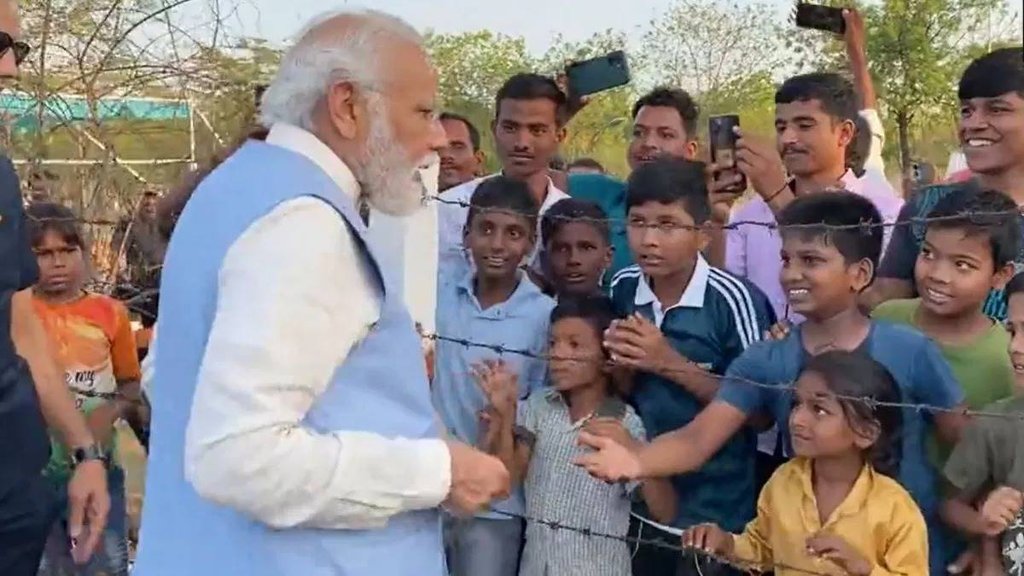 PM modi Karnataka| PM Modi Karnataka Children| PM Karnataka News|