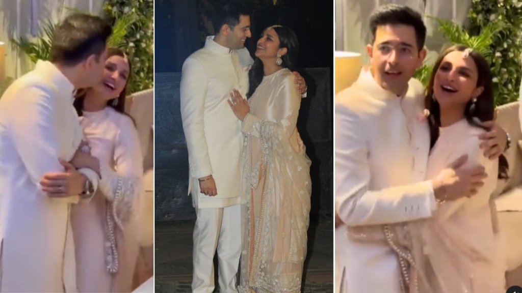 Parineeti Raghav chadha gets Romantic