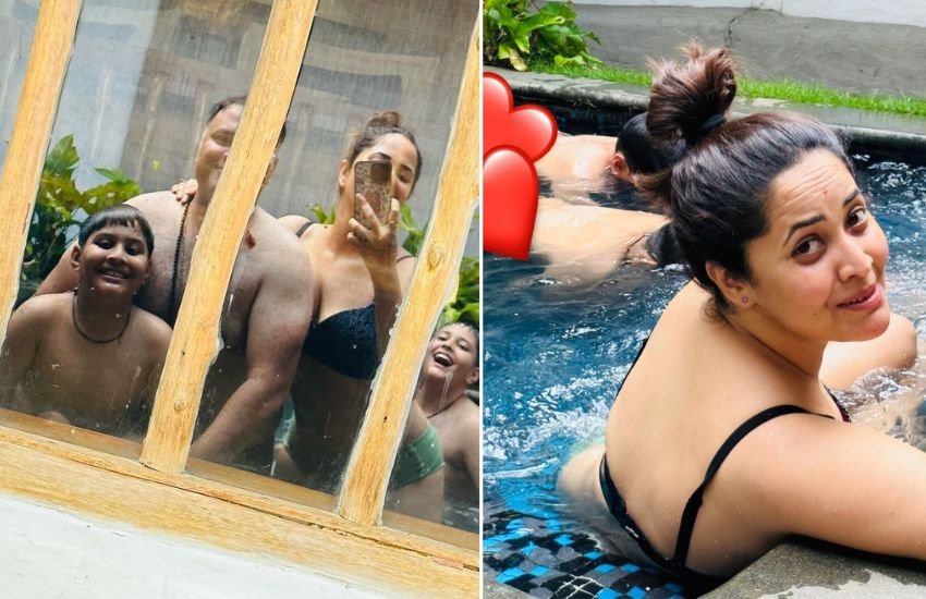 Pushpa fame Actress Anasuya Bharadwaj Enjoying vacation