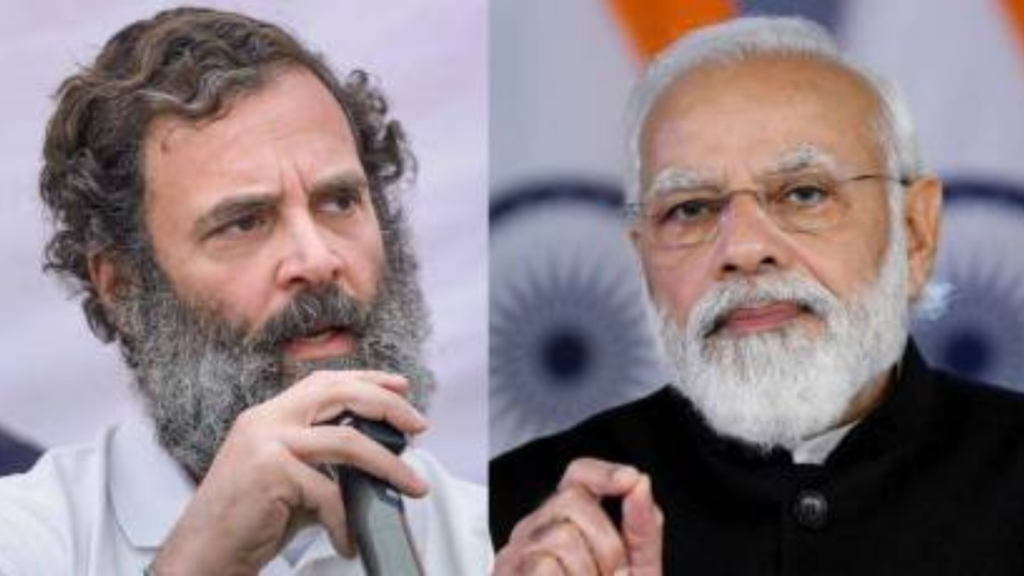 RAHUL GANDHI AND NARENDRA MODI