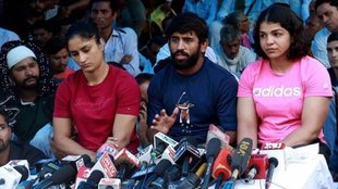 Sakshi Malik| Vinesh Phogat| Bajrang Punia| Wrestlers Protest