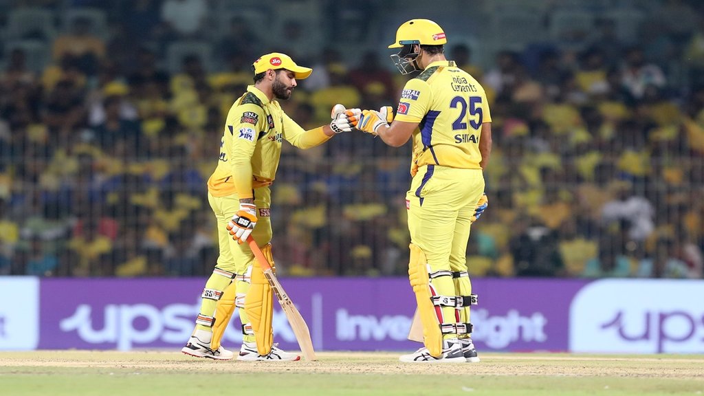 Shivam Dube| Ravindra Jadeja| IPL 2023| CSK vs KKR