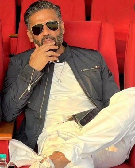 sunil shetty family