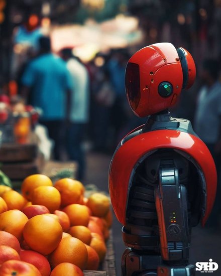  Robots seem to take our place but can not take
