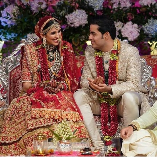 Akash and Shloka Ambani