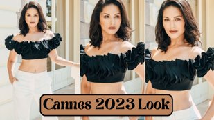 Sunny Leone Cannes 2023 Look Cover