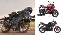 Most powerful 150-160cc bikes: Yamaha R15 से लेकर TVS Apache तक, ये हैं 150-160cc सेगमेंट की सबसे पावरफुल बाइक्स