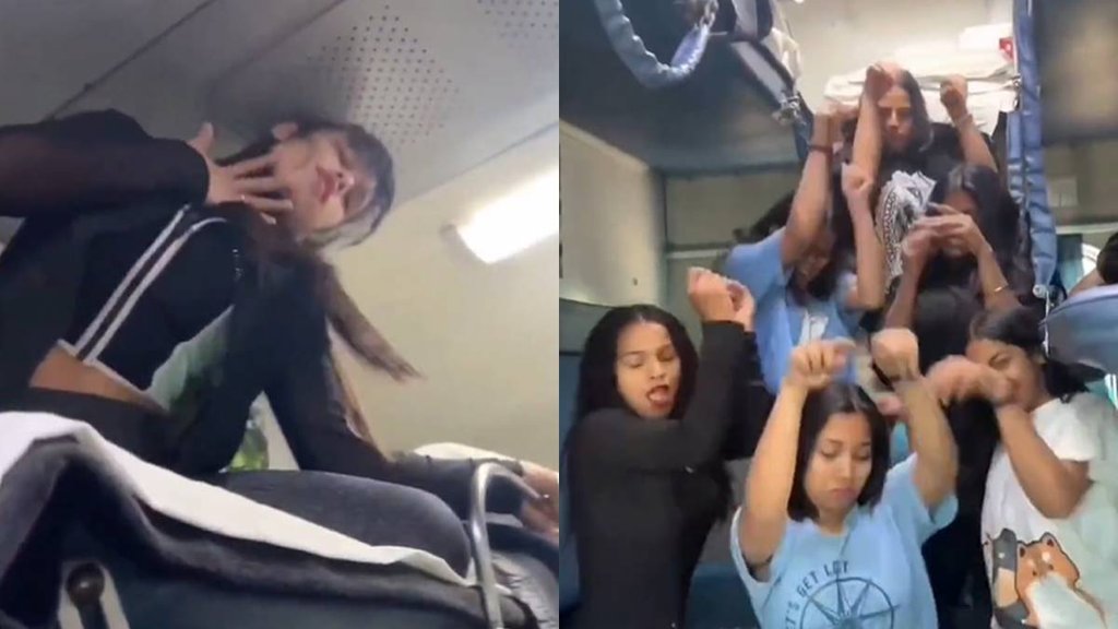 Train Dance Video| Train Viral Video| Social Media|
