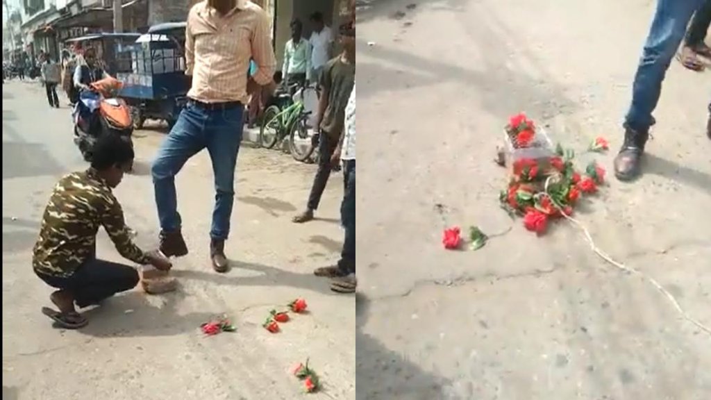 UP Police II Lakhimpur Kheri II Viral Video