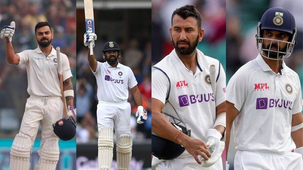 WTC Final| Rohit Sharma| Virat Kohli| Cheteswar Puajar| Ajinkya Rahane