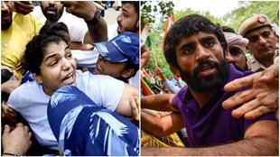 Wrestlers Protest | Bajrang Punia | Olympics medalist | PadmaShri | Khel Ratna | Olympic medallist | Sakshi Malik |