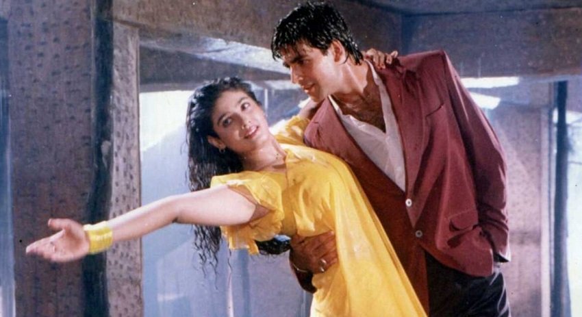 Akshay Kumar Raveena Tandon breakup