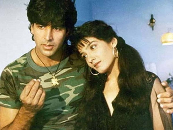  akshay kumar raveena tandon video