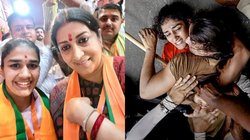 Wrestlers Protest: बबीता फोगाट ने केंद्रीय मंत्री स्मृति ईरानी के साथ शेयर की सेल्फी, लोग बोले- बेशर्मी की हद है