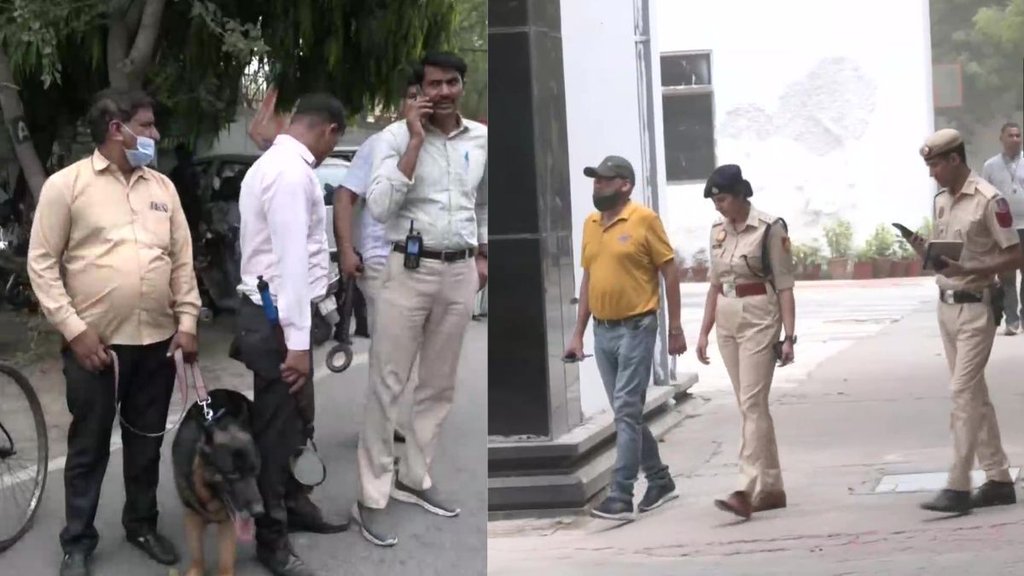 delhi Pushp | Amrita School gets bomb threat | delhi school bomb threat