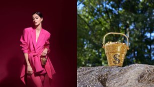 Ananya Panday Carries A Bucket Style Purse