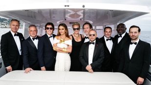 Natasha Poonawalla walks the Cannes Film Festival red carpet