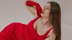Shehnaaz Gill rocks a red dress for new pics