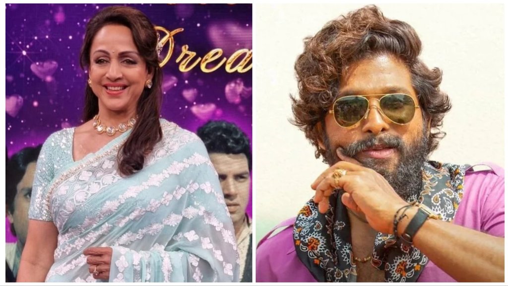 Hema Malini, Allu Arjun, Bollywood