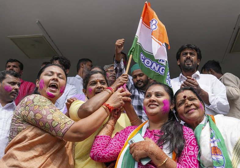 karnataka congress workers