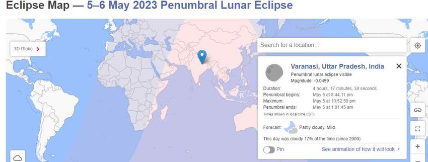 lunar eclipse 2023, chandra grahan 2023