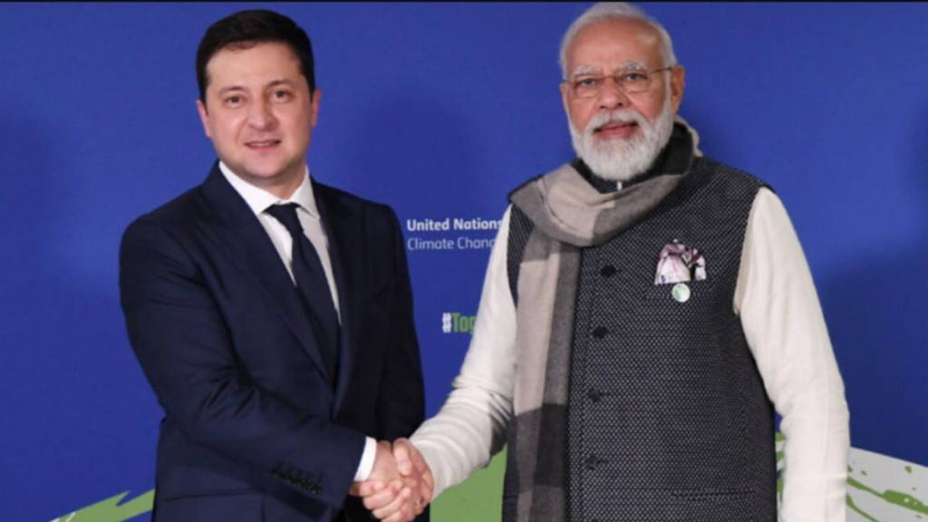 PM MODI ZELENSKY