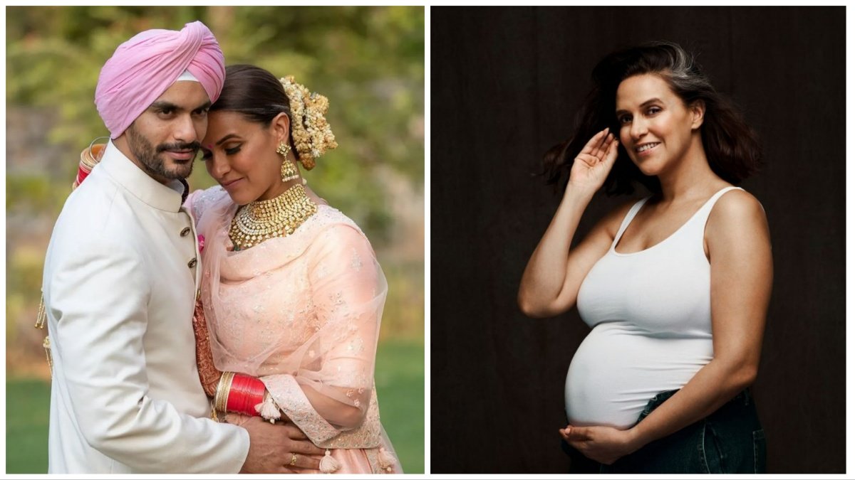 neha dhupia pregnant before marriage| angad bedi
