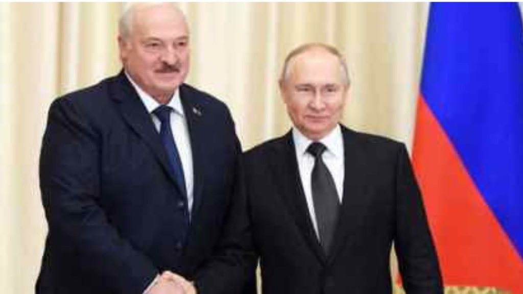 putin meets belarusian president| russia|