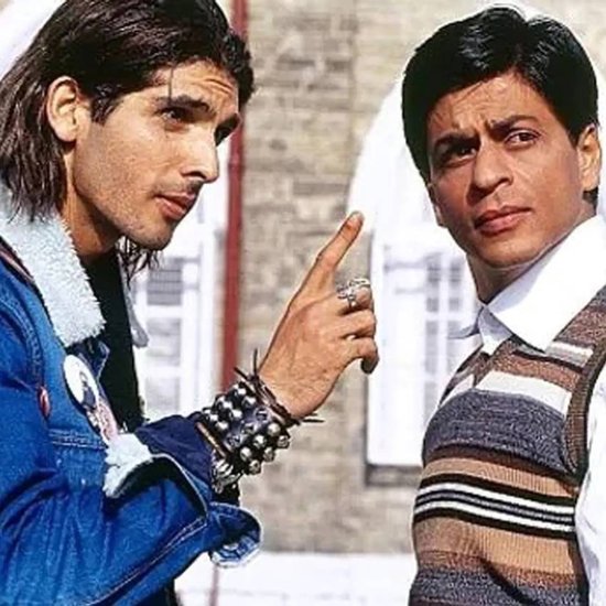 Main Hoon Na shoot