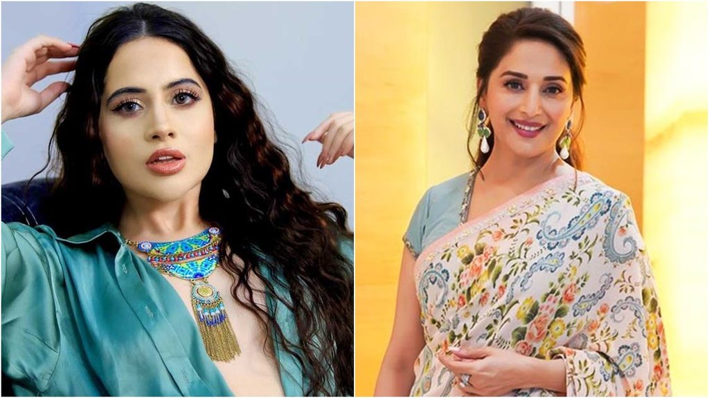 uorfi javed, madhuri dixit