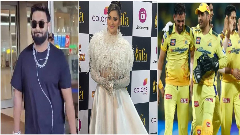 urvashi rautela on Rishabh pant and CSK