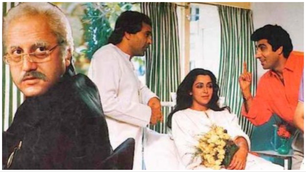 Anupam Kher, Hema malini