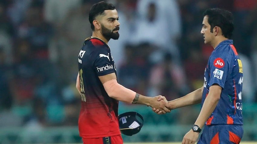 kohli vs gambhir Fight