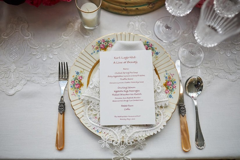 met gala menu