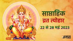 Weekly Vrat Tyoahr 22 To 28 May 2023
