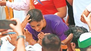 wrestlers protest | WFI chief | Farmers