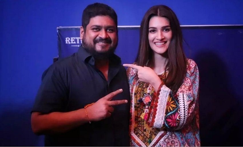 Om Raut Kissed Kriti Sanon
