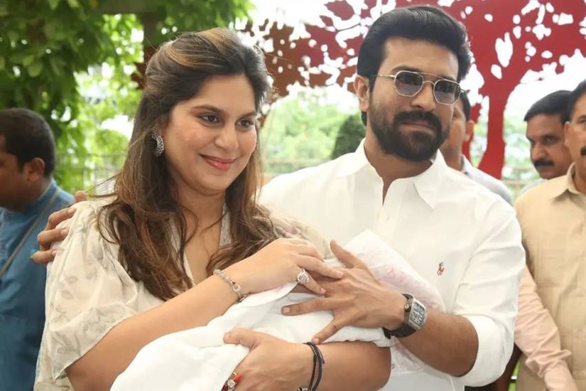 Ram Charan child pics