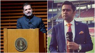 Aakash chopra Rahul gandhi